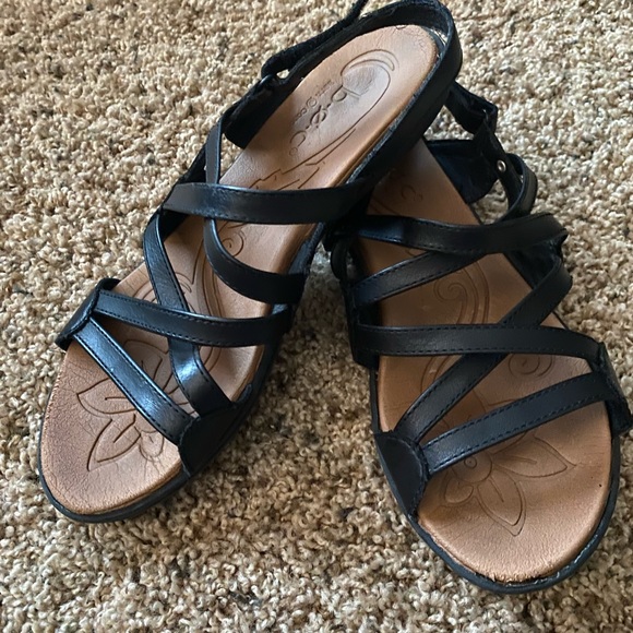 boc Shoes Boc Born Concept Black Altheda Strappy Comfort Sandals